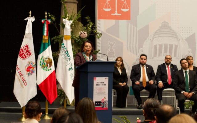 Celia Maya García presenta una propuesta de coordinación nacional entre tribunales de disciplina judicial